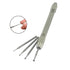 Luo ke 4 Pcs Round Cup Burr, 3/32'' Shank Wire Rounder Bits with Hand Drill Wire Twisting Tools(Burr Size: 1mm/1.4mm/1.8mm/2.3mm)...