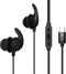 Sleep Earphones, Noise Isolation USB C Sleep Headphones Wired, Lightweight Soft Silicone Earbuds with Mic for Insomnia, Side Sleeper, Snoring, Air...