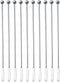 20 pcs Stainless Steel Coffee Beverage Stir Sticks Cocktail Stirrers Drink Swizzle Stick 7.4" Swizzle Stick Picks Tools...