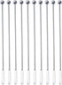 20 pcs Stainless Steel Coffee Beverage Stir Sticks Cocktail Stirrers Drink Swizzle Stick 7.4" Swizzle Stick Picks Tools...