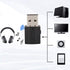 Bluetooth AUX Adapter, 2 in 1 Universal USB Bluetooth 5.0 Wireless Audio Transmitter Receiver Portable Hi-fi Audio Stereo Receiver Adapter for Hom...