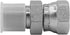 (2-PACK) 1404-04-04 Hydraulic Hose Adapter Fitting 1/4" Male (1/4-18 NPTF) × 1/4" Female Swivel (1/4-18 NPSM) SAE Straight Pipe Joints Connector C...