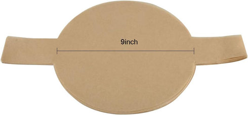 100 PCS Precut Circle Cake Pan Liners Rounds, 9 Inch Non Stick Parchment Paper Sheets for Baking Cakes,Dutch Oven, Air Fryer with Easy Lift Tabs (...
