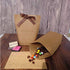 9 PCS Thank You Gift Wrap Boxes Packing Bags(9 Brown), Minimalist Gift Boxes Easter, Decorative Presents Box Bundle for Packing Candy/Tie...
