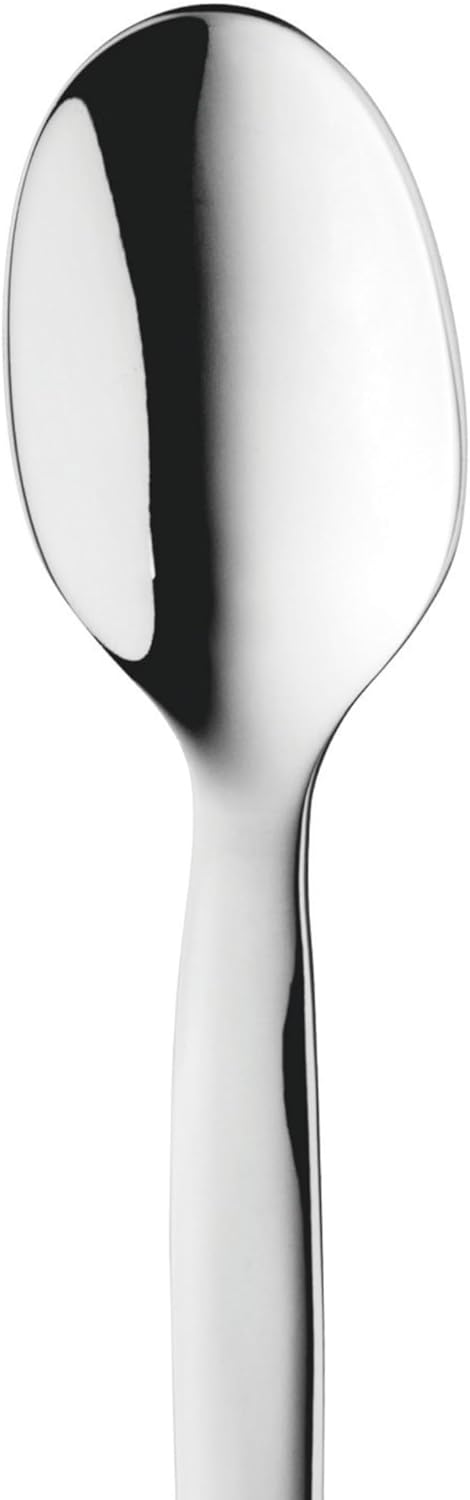 BergHOFF Essentials Stainless Steel Set of 12pc Quadro Coffee Spoons 5.5" Silver Ralph Kramer Ergonomically Designed Handle Everyday Use Elegant D...