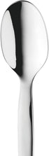 BergHOFF Essentials Stainless Steel Set of 12pc Quadro Coffee Spoons 5.5" Silver Ralph Kramer Ergonomically Designed Handle Everyday Use Elegant D...