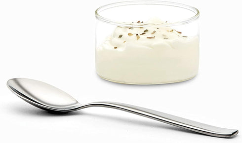 Borosil Small Glass Bowl for Dessert, 3.5 Oz, Set of 6, Mini Ramekins for Baking, Lightweight Borosilicate Glass, Clear Glass Bowls for Serving Di...