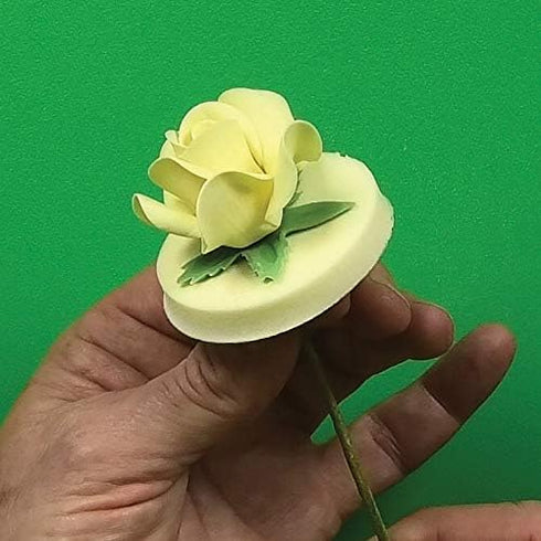 Flower Pro Calyx Trio Silicone Mold for Cake Decorating & Clay Crafts by Katy Sue Molds. Make Rose Calyx & Ovaries for Use with Fondant, Sugar Pas...