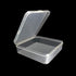 18 Pcs (3 sizes) Rectangle Mini Clear Plastic Storage Containers Box Case with lid for Items,Pills,Herbs,Baby products, Bead, Jewelry, and Other S...