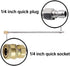 RIDGE WASHER Pressure Washer Extension Wand, 17 Inch Stainless Steel 1/4 Inch Quick Connect Power Washer Lance, 2 Pack...