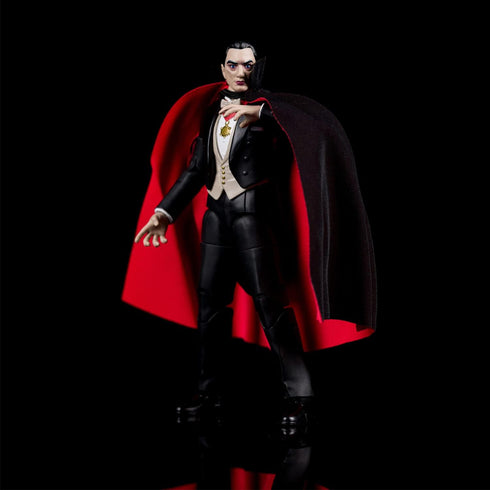 Jada 253251015 Toys Universal Monsters Dracula 6” Deluxe Collector Figure, Black, Standard Size...