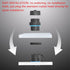 5PCS Panel Mounting Shielded CAT6A RJ45 Waterproof Connector Cat5/5e/6/6E 8P8C Ethernet LAN Cable Coupler Double Head Adapter with Waterproof/Dust...