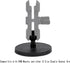 88mm(3.5") Diameter Round Magnet Mount Base with 25mm(1 inch) Ball,Compatible with RAM Mounts B Size Double Socket Arm and Other 1" Ball Bike Moto...