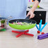 3/Pack Foldable Silicone Trivets, FENGCHEN Folding Trivets, Non-Slip Collapsible Cross Compact Design Expandable Silicone Pot Holder,Gray...