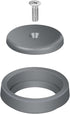 Replacement B-24K B-0107 Spray Valve Repair Kit for T&S Brass, Commercial Sink Sprayer Spray Face Bumper and Screw Replacement Part – Grey...