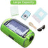 Waterproof Bicycle Handlebar Bag with Transparent Pouch and Adjustable Strap High-capacity Cycling Front Pack (Green)...