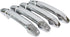 NewYall ABS Plastic Chrome Exterior Door Handle Covers for Sierra Silverado Suburban 1500 2500 3500 Tahoe Yukon 2014-2019 Outer Front Rear Left Dr...