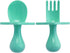 Elli&Nooli Baby Led Weaning Spoon & Fork Set - Mint Toddler Spoons & Forks - Ergonomic Grip Handles - Dishwasher Safe & Easy to Clean - Baby Feedi...