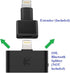 Lightning_Extender : Male to Female Lightning Extender Adapter, Compatible with iPhone, iPad, iPod with 8-pin Lightning Connector. Compatible i10L...