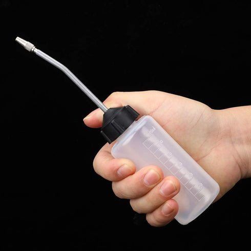 HEEPDD 5Pcs Sewing Machine Oil Dispenser, 120mL Precision Oil Bottle with Lengthened Nut Tip for Lubricating Sewing Machines Small Mechanics...