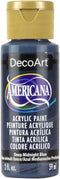 DecoArt Americana Acrylic Paint, 2-Ounce, Deep Midnight Blue...