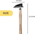 Japanese Weeding Sickle Hand Sickle?Hoe Gardening Tools for Weeding and Cultivating Weed Remover Tool High-Carbon Steel with Hard Solid Wood Handl...
