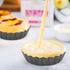 12 pcs Egg Tart Molds, 3" Mini Tart Pans Removable Bottom, Cupcake Cake Muffin Mold Tin Pan Baking Tool, Reusable Quiche Bakeware Carbon Steel for...