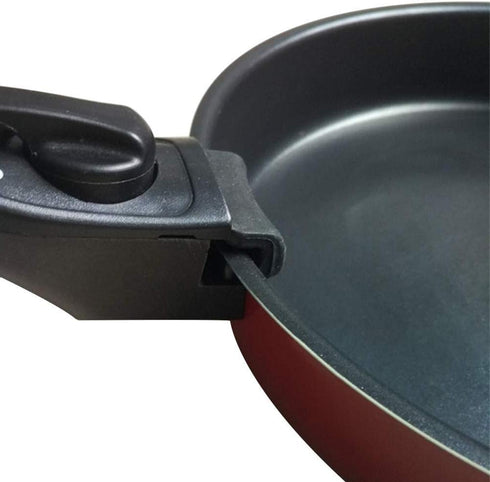 Universal Pot Handle Anti Scalding Removable Saucepan Handle, 19x4cm (Black)...