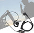 AEH3000-M1A Walkie Talkie Two Way Radio Black Headset Mic for , Modular Design 180° Rotating Speaker Earpiece, ABS Walkie Talkie Earphone High Sou...