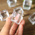 50 Pcs 20mm Clear Fake Ice Acrylic Decorative Ice Cubes Display for Home Decoration Wedding Centerpiece Vase Fillers,Photography Props&Kitchen Dec...