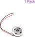 DMiotech 1W 8 Ohm 15mm Diameter Mini DIY Magnetic Speaker Internal Replacement Loudspeaker with Wire for Mobile Phone Black......
