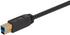 Monoprice USB 3.0 Type-A to Type-B Cable - 32AWG Conductors, TPE Jacket, Compatible with Monitors, Scanners, Hard Disk Drives, USB Hubs, Printers,...