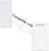 Ultra Slim Wall Holder for Philips Hue Light Dimmer Switch Remote V1, UHOLDZU Aluminum Invisible Remote Control Holder for The Hue Dimmer Switch W...