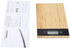 Fdit Electric Kitchen Scale LED Display Cooking Food Weighing Scale for Kitchen Baking...