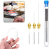 3 Set 3D Printer Nozzle Cleaning Kit Nozzles Cleaner Needles Stainless Steel 0.2mm 0.25mm 0.3mm 0.35mm 0.4mm for 3D Printers Accessories Parts PCB...