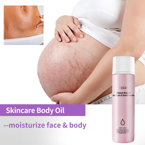 VGO Skincare Body Oil Moisturizing Oil Vitamin A E Serum for Scars Skin, Face & Full Body, Promotes Healthy-Looking Skin 50ml / 1.69oz...