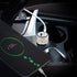Dual USB Car Charger, 5V/2.4A Bling Car Charger, Fast Charge Dual Port USB Car Adapter, Compatible with All Chargers...