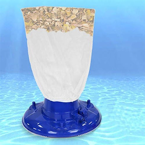 ATIE PoolSupplyTown 16" Width x 24" Length Fine Mesh Leaf Bag with Pull-N-Lock Cord for Pool Leaf Vacuum/Leaf Eater/Leaf Catcher/Leaf Gulper/Leaf ...