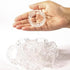 Factory Direct Craft Set of 12 Crystal Look Acrylic Napkin Rings for Table Decor | Clear Napkin Rings for Thanksgiving Dinners, Christmas Parties,...