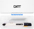 Utility Knife, DAT Series-X Portable Box Cutter, Fine Point Arts and Crafts Blade for Precision Cutting, with 10 Blade Pieces (White, 1 Cutter 10 ...
