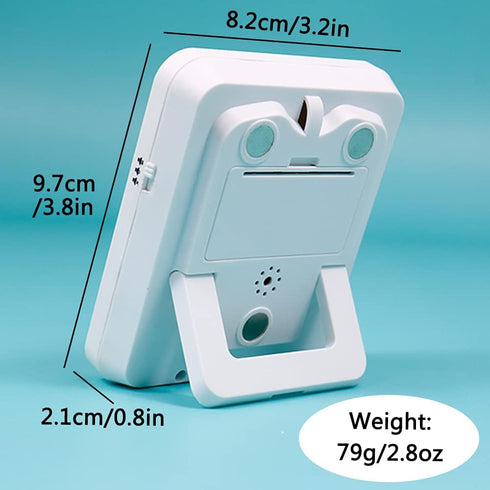 FCXJTU Digital Dual Kitchen Timer, 3 Channels Count UP/Down Timer, Cooking Timer, Large Display, Loud Volume Alarm and Flashing Light with Magneti...