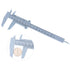 Eyebrow Ruler, Vernier Caliper Tattoo Eyebrow Ruler Eyebrow Stencil, Reusable Permanent Eyebrow Positioning Ruler for Makeup Measuring Eyebrow...