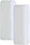 2 Pack Contact Sensor Riser Compatible with SimpliSafe Entry Alarm - Self-Adhesive DIY Magnet Side Sensor Spacer for SimpliSafe Security System (½...