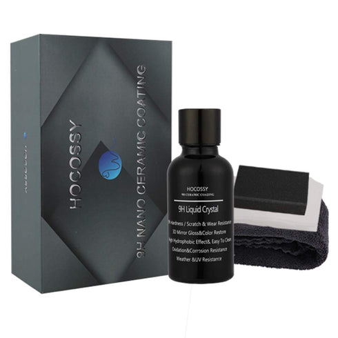 High Gloss 12H 3D Diamond Hardness Nano Super Ceramic Automotive Coating car kit,Hocossy Anti-Scratch Super Hydrophobic Liquid Pro Premium Ceramic...