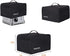 toaster Dust Cover Compatible with Cuisinart 2 Slice Toaster, with 2 Pockets can put Jam Spreader Knife & Toaster Tongs, prevent from water Dust a...