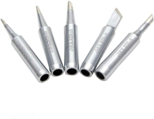 900M-T Soldering Iron Tips 60 Watt Replacement Electronic Soldering Accessories for Electrical Soldering Station 936 Tools (B/2.4D/I/K/3C 5Pcs)...
