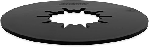 Camco RV Fifth Wheel Lube Plate | 8.25" Diameter | Easy Install | (44671), Black...