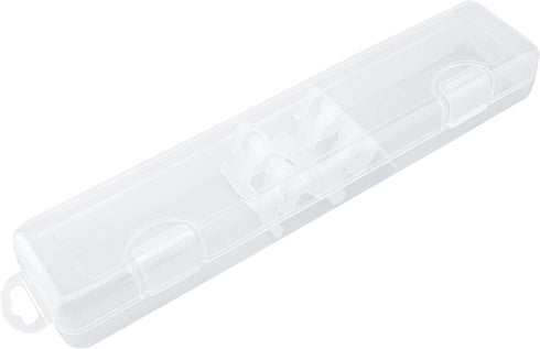 OriGlam Transparent Tableware Storage Case, Portable Flatware Utensil Box, Clear Cutlery Organziers Container for Spoon Fork Chopsticks for Travel...