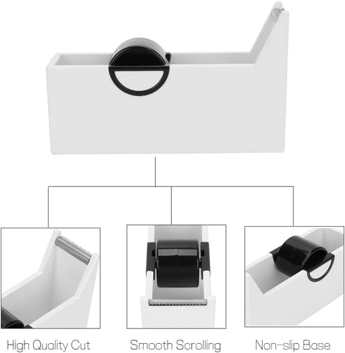 Eyelash Extension Tape Dispenser, Professional Eyelash Extension Tape Dispenser Holder Portable Desktop Tape Cutter for Home Salon Cuttrering (whi...