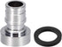 uxcell Brass Faucet Tap Quick Connector M22 UNF Female Thread Hose Pipe Socket Adapter Fitting for Dishwasher Washing Machine...